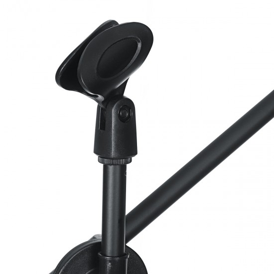 150cm Microphone Stand Holder Boom Arm Height Angle Adjustable with Tripod Base