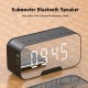 2020 New Wireless bluetooth Clock Speaker Radio LED Mirror Alarm Clock Subwoofer Music Player Snooze Desktop Clock Wireless Speaker with FM Radio 2020 New Wireless bluetooth Clock Speaker Radio LED Mirror Alarm Clock Subwoofer Music Player Snooze Desktop Clock Wireless Speaker with FM Radio