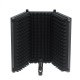 3 Plate Foldable Recording Microphone Wind Screen Board Microphone Isolation Shield For Recording Studio Equipment