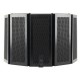 331x1060mm 5 Panels Foldable Studio Microphone Isolation Shield Acoustic Foam Sound Absorbing for Studio Recording Live Broadcast 331x1060mm 5 Panels Foldable Studio Microphone Isolation Shield Acoustic Foam Sound Absorbing for Studio Recording Live Broadcast