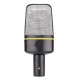 3.5 mm Condenser Microphone Mic For MSN Skype Singing Recording Laptop Notebook PC