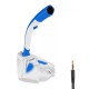 3.5mm USB Port Desktop Computer Microphone Chatting Play Games Microphone with Phone Holder 3.5mm USB Port Desktop Computer Microphone Chatting Play Games Microphone with Phone Holder