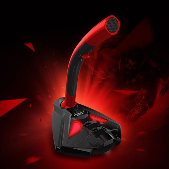 3.5mm USB Port Desktop Computer Microphone Chatting Play Games Microphone with Phone Holder 3.5mm USB Port Desktop Computer Microphone Chatting Play Games Microphone with Phone Holder
