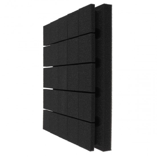 6pcs Acoustic Panels tiles Studio Soundproofing Sound Foam Wedge KTV Home 30x30x3cm