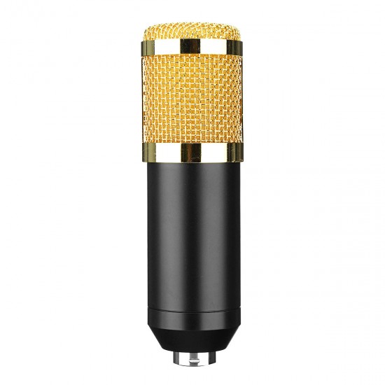 Adjustable Broadcast Podcasting Mic Volume Noise Reduction Capacitor KTV Audio Studio Recording Microphone Adjustable Broadcast Podcasting Mic Volume Noise Reduction Capacitor KTV Audio Studio Recording Microphone