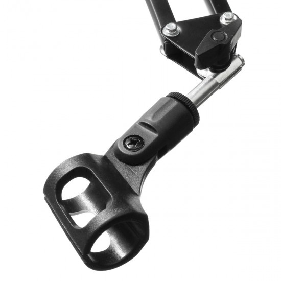 Adjustable Microphone Mic Suspension Boom Scissor Arm Stand Holder with Shock Mount Adjustable Microphone Mic Suspension Boom Scissor Arm Stand Holder with Shock Mount