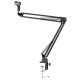 Adjustable Microphone Mic Suspension Boom Scissor Arm Stand Holder with Shock Mount