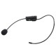 Portable FM Wireless Microphone Headset Megaphone Radio Mic for Loudspeaker for Teaching Tour Guide Meeting