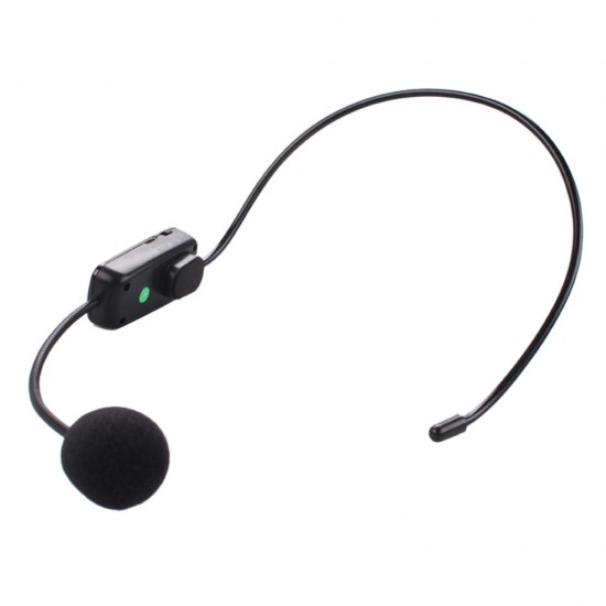 Portable FM Wireless Microphone Headset Megaphone Radio Mic for Loudspeaker for Teaching Tour Guide Meeting Portable FM Wireless Microphone Headset Megaphone Radio Mic for Loudspeaker for Teaching Tour Guide Meeting