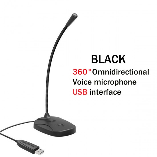 Wired Microphone USB Desktop Notebook Voice Universal Live Microphone Meeting Online Classroom Computer Wired Microphone