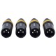 QD2002B Female Cannon Plugs Three Pin Core Mic Cannon Microphone Audio Signal Plug Connector QD2002B Female Cannon Plugs Three Pin Core Mic Cannon Microphone Audio Signal Plug Connector