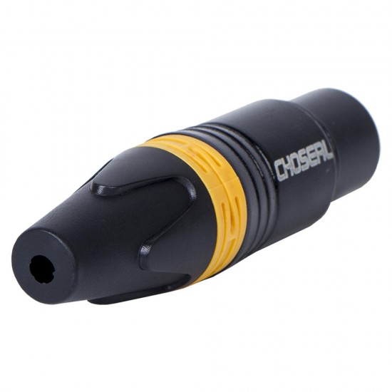 QD2002B Female Cannon Plugs Three Pin Core Mic Cannon Microphone Audio Signal Plug Connector QD2002B Female Cannon Plugs Three Pin Core Mic Cannon Microphone Audio Signal Plug Connector