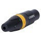 QD2002B Female Cannon Plugs Three Pin Core Mic Cannon Microphone Audio Signal Plug Connector QD2002B Female Cannon Plugs Three Pin Core Mic Cannon Microphone Audio Signal Plug Connector