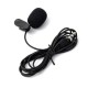 Collar Mini 3.5mm Tie Lapel Lavalier Clip Microphone For Lectures Teaching