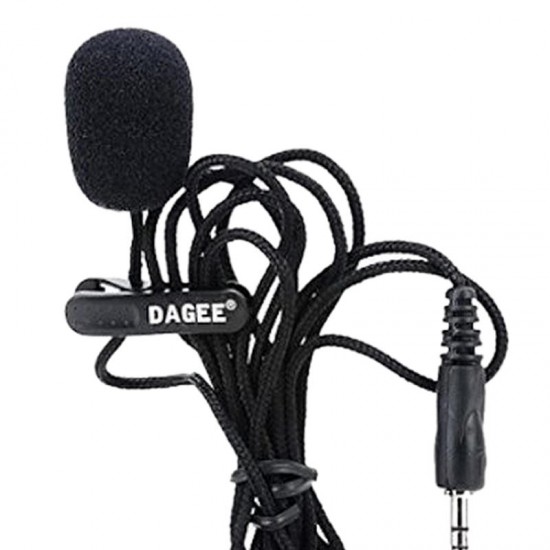 DG-001 Portable Mini 3.5mm Jack Lapel Clip Microphone for Recording Speech Teaching DG-001 Portable Mini 3.5mm Jack Lapel Clip Microphone for Recording Speech Teaching