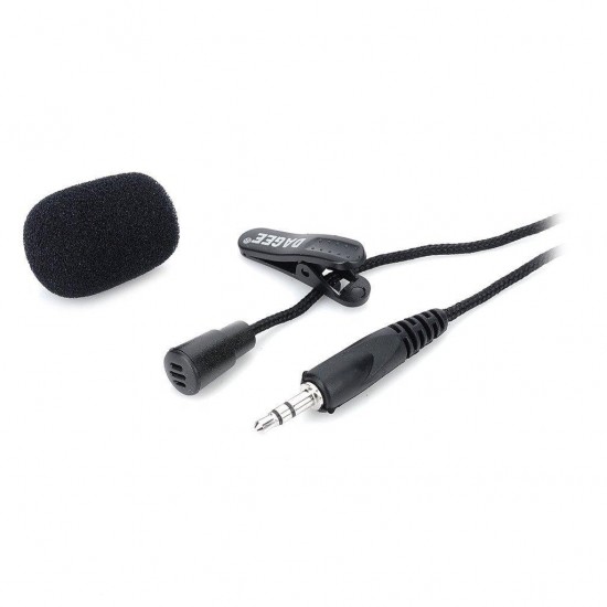 DG-001 Portable Mini 3.5mm Jack Lapel Clip Microphone for Recording Speech Teaching DG-001 Portable Mini 3.5mm Jack Lapel Clip Microphone for Recording Speech Teaching