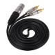 Dual RCA Male to XLR Female Plug Stereo Audio Cable for Microphone Audio Mixer Speaker Amplifiers