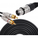 Dual RCA Male to XLR Female Plug Stereo Audio Cable for Microphone Audio Mixer Speaker Amplifiers Dual RCA Male to XLR Female Plug Stereo Audio Cable for Microphone Audio Mixer Speaker Amplifiers