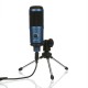 USB Condenser Microphone 192KHZ 24 Bit Plug Play Computer Microphone Podcast Vocal Recording Mic for Laptop Desktop PC USB Condenser Microphone 192KHZ 24 Bit Plug Play Computer Microphone Podcast Vocal Recording Mic for Laptop Desktop PC