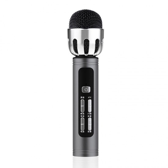 F6 Mobile PC Live Broadcast Singing Microphone bluetooth Wireless Karaoke Mic with Sound Card F6 Mobile PC Live Broadcast Singing Microphone bluetooth Wireless Karaoke Mic with Sound Card