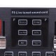 F8 4 Modes Studio Audio Mixer Microphone Webcast Entertainment Streamer Live Sound Card for Phone Computer PC F8 4 Modes Studio Audio Mixer Microphone Webcast Entertainment Streamer Live Sound Card for Phone Computer PC
