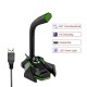 GK Multifunctional USB 3.5mm LED Wired Omnidirectionnel Game Microphone with Dual Mics with HD Smart Sound Card for Computer Laptop GK Multifunctional USB 3.5mm LED Wired Omnidirectionnel Game Microphone with Dual Mics with HD Smart Sound Card for Computer Laptop