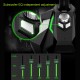 GK Multifunctional USB 3.5mm LED Wired Omnidirectionnel Game Microphone with Dual Mics with HD Smart Sound Card for Computer Laptop GK Multifunctional USB 3.5mm LED Wired Omnidirectionnel Game Microphone with Dual Mics with HD Smart Sound Card for Computer Laptop