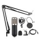 BM-800USB Professional 192KHz/24Bit HD Free Drive USB Condenser Microphone Kit with Stand Mount