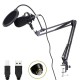 BM-800USB Professional 192KHz/24Bit HD Free Drive USB Condenser Microphone Kit with Stand Mount BM-800USB Professional 192KHz/24Bit HD Free Drive USB Condenser Microphone Kit with Stand Mount