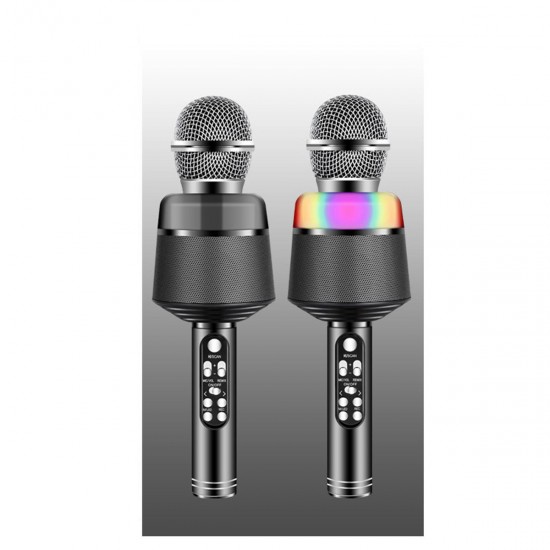 Home Karaoke Microphones Speaker Handheld Music Player Singing Recorder KTV