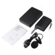 Mini Wireless Cordless Clip-on Lapel Tie Microphone Mic Transmitter Set for Teacher Lecturer Office Meeting