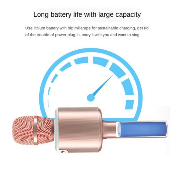 N6 bluetooth 5.0 Karaoke LED Lantern Shock Bass Diaphragm Magical Voice Home KTV Beautiful Sound HD Quality Microphone N6 bluetooth 5.0 Karaoke LED Lantern Shock Bass Diaphragm Magical Voice Home KTV Beautiful Sound HD Quality Microphone