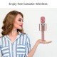 N6 bluetooth 5.0 Karaoke LED Lantern Shock Bass Diaphragm Magical Voice Home KTV Beautiful Sound HD Quality Microphone N6 bluetooth 5.0 Karaoke LED Lantern Shock Bass Diaphragm Magical Voice Home KTV Beautiful Sound HD Quality Microphone