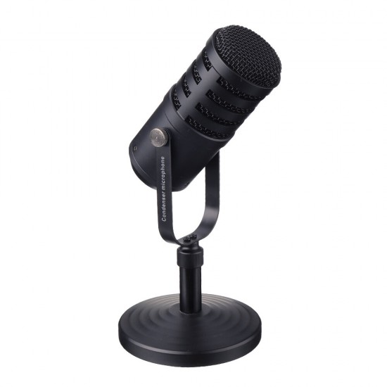 USB Condenser Microphone Metal Recording Mic for Computer Podcasting Interviews Field Recordings Conference Calls Live USB Condenser Microphone Metal Recording Mic for Computer Podcasting Interviews Field Recordings Conference Calls Live