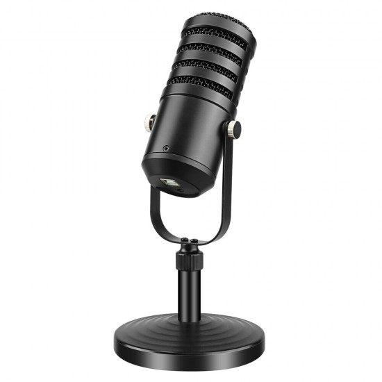 USB Condenser Microphone Metal Recording Mic for Computer Podcasting Interviews Field Recordings Conference Calls Live USB Condenser Microphone Metal Recording Mic for Computer Podcasting Interviews Field Recordings Conference Calls Live