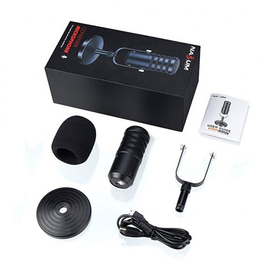 USB Condenser Microphone Metal Recording Mic for Computer Podcasting Interviews Field Recordings Conference Calls Live USB Condenser Microphone Metal Recording Mic for Computer Podcasting Interviews Field Recordings Conference Calls Live
