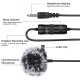 PU427 6M 3.5mm Jack Microphone M1 Omnidirectional Condenser Microphone Recording Live Vlogging Video Lavalier Microphone PU427 6M 3.5mm Jack Microphone M1 Omnidirectional Condenser Microphone Recording Live Vlogging Video Lavalier Microphone