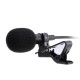 Portable 3.5mm Jack Clip-on Wired Condenser Lapel Microphone for Recording Speech Portable 3.5mm Jack Clip-on Wired Condenser Lapel Microphone for Recording Speech