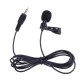 Portable 3.5mm Jack Clip-on Wired Condenser Lapel Microphone for Recording Speech Portable 3.5mm Jack Clip-on Wired Condenser Lapel Microphone for Recording Speech