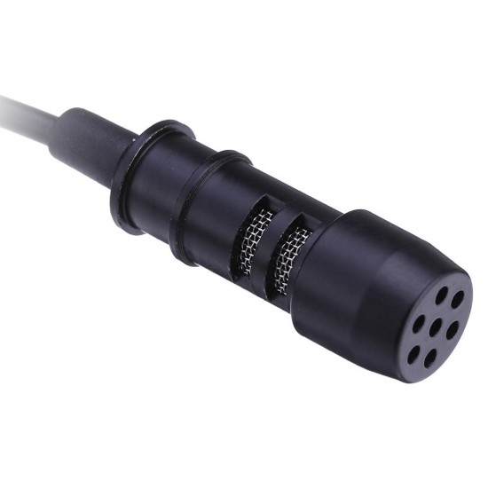 Portable 3.5mm Jack Clip-on Wired Condenser Lapel Microphone for Recording Speech Portable 3.5mm Jack Clip-on Wired Condenser Lapel Microphone for Recording Speech