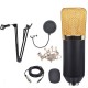 Professional BM700 Condenser Microphone Studio Wired Computer Mic KTV Singing Studio Recording Kit with Microphone Filter Professional BM700 Condenser Microphone Studio Wired Computer Mic KTV Singing Studio Recording Kit with Microphone Filter