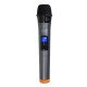 Professional UHF Wireless Microphone Handheld Mic System Karaoke With Receiver and Display Screen Professional UHF Wireless Microphone Handheld Mic System Karaoke With Receiver and Display Screen