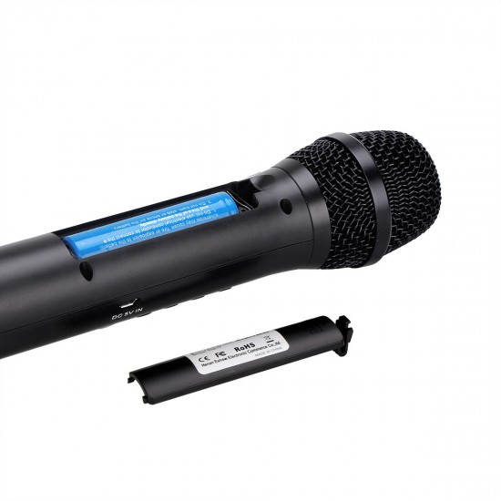 TR617 bluetooth Wireless Microphone for Live Broadcast Built-in Speaker Music Player Mic for Karaoke KTV Mobile Phone