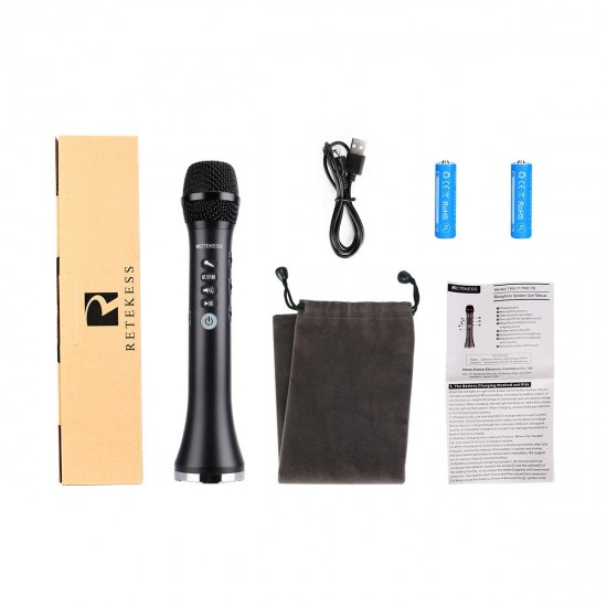 TR617 bluetooth Wireless Microphone for Live Broadcast Built-in Speaker Music Player Mic for Karaoke KTV Mobile Phone TR617 bluetooth Wireless Microphone for Live Broadcast Built-in Speaker Music Player Mic for Karaoke KTV Mobile Phone