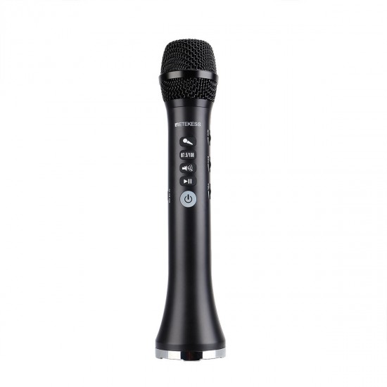 TR617 bluetooth Wireless Microphone for Live Broadcast Built-in Speaker Music Player Mic for Karaoke KTV Mobile Phone