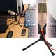 SF666 Professional Condenser Microphone for computer Laptop Singing Speech Meeting Desktop Studio 3.5mm Microphone