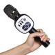 Wireless Bluetooth Karaoke Microphone Portable KTV Speaker Recorder with LED Dance Lights