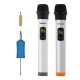 2Pcs UHF Wireless Microphone Karaoke Mini Portable Home Handheld Microphone 2Pcs UHF Wireless Microphone Karaoke Mini Portable Home Handheld Microphone