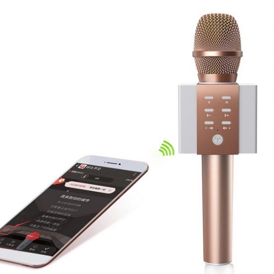 008 bluetooth Microphone Wireless Mic KTV Karaoke Microphone Singing Recording Portable KTV Player for iOS Android Tablet PC