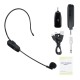 UHF 2 in 1 2.4G Wireless Mic Headset Noise Cancelling Microphone with Receiver Plug Stable Sign Receiver UHF 2 in 1 2.4G Wireless Mic Headset Noise Cancelling Microphone with Receiver Plug Stable Sign Receiver